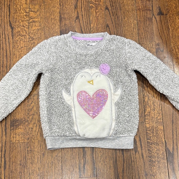 Epic Threads Other - Epic Threads Gray Penguin Sweatshirt size 4T